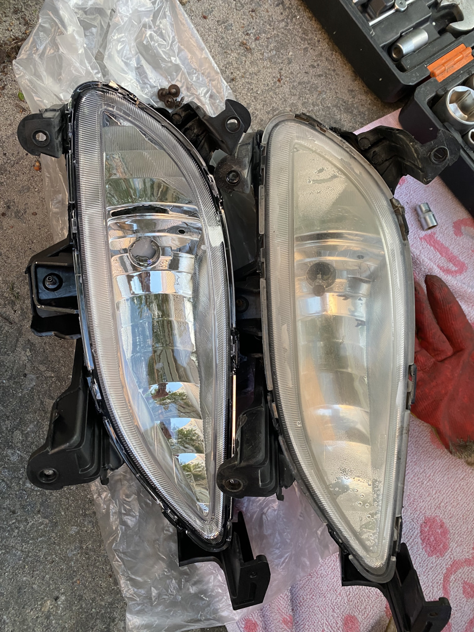 Новая и старая. — Hyundai Sonata VI (YF)