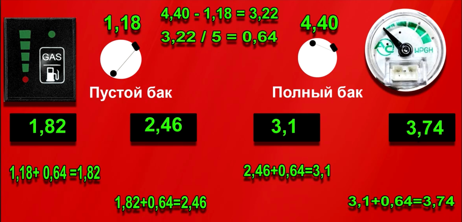 Подключение уровня газа ГБО. Настройка датчика уровня газа. - DRIVE2