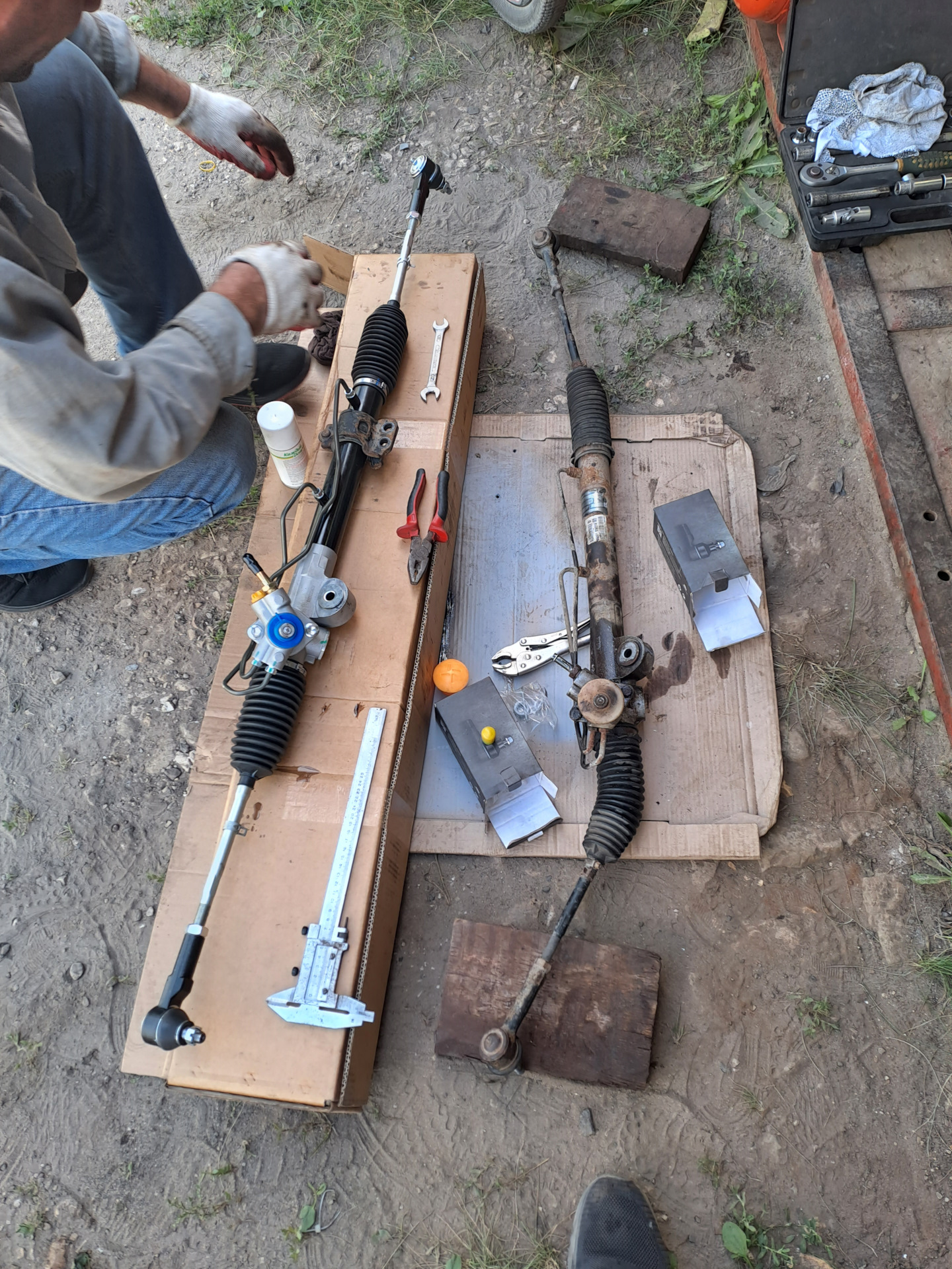 Рулевая рейка "Jtec" на Nissan Almera N16 — Nissan Almera II (N16), 1,5 ...