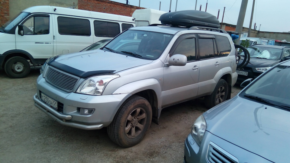 Задний мост — Toyota Land Cruiser Prado 120-series, 4 л, 2003 года ...