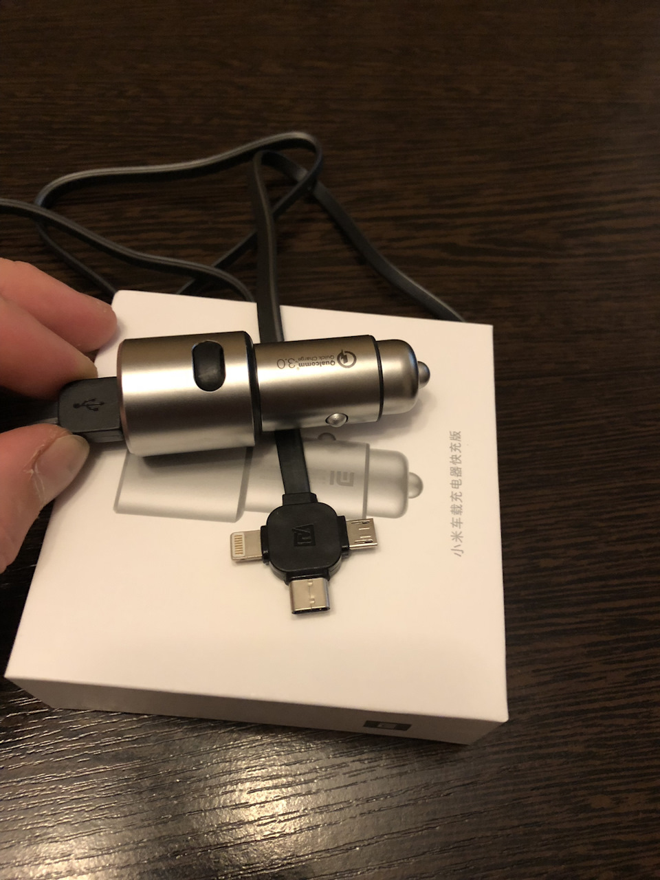 Xiaomi Mi Car Charger QC 3.0 Автомобильная зарядка — DRIVE2