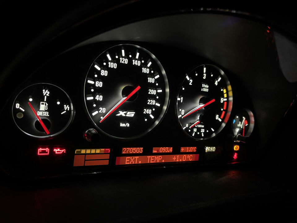 Приборка — BMW X5 (E53), 3 л, 2004 года | стайлинг | DRIVE2