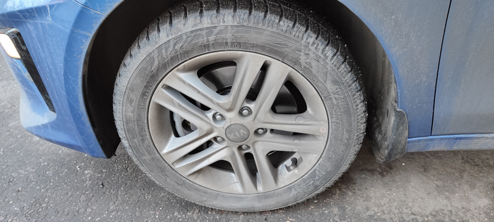 Зимние шины — KIA Ceed (3G), 1,6 л, 2020 года | шины | DRIVE2