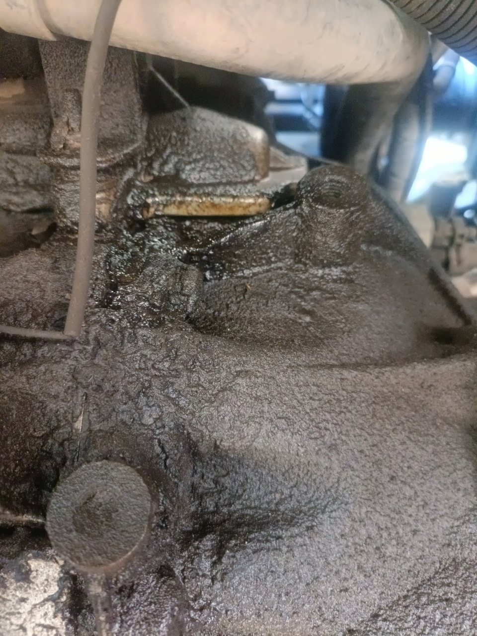 Реставрация дроссельной заслонки, замена хомута шруса, доливка масла в ...