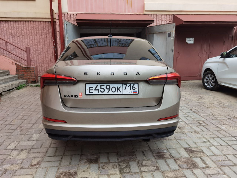 Фото в бортжурнале Skoda Rapid (2G)