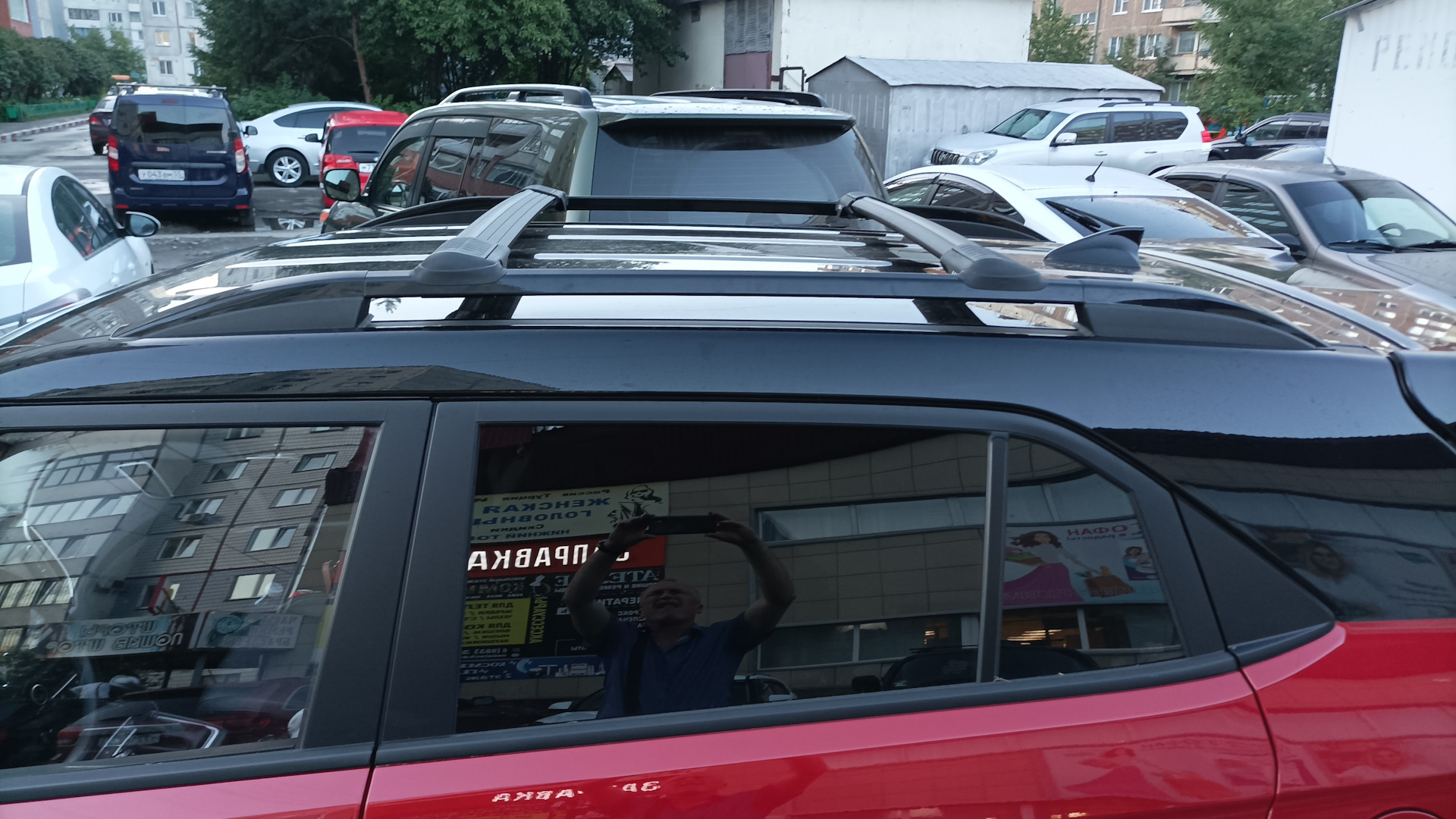 Рейлинги LUX ХАНТЕР L45-B — Hyundai Creta (1G), 2 л., 2020 года ...