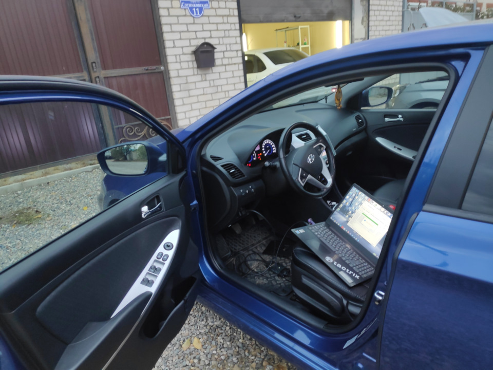 7.11.20 г. — Удаление катализатора и прошивка Евро-2 — Hyundai Solaris ...
