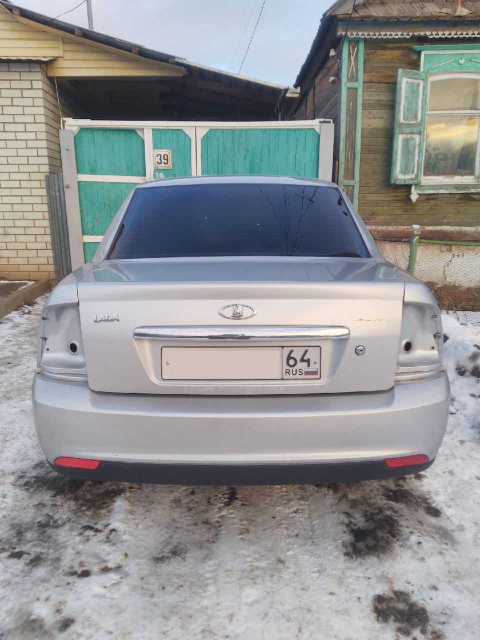 Фонари Приора 2 рестайлинг — Lada Приора седан, 1,6 л, 2009 года ...