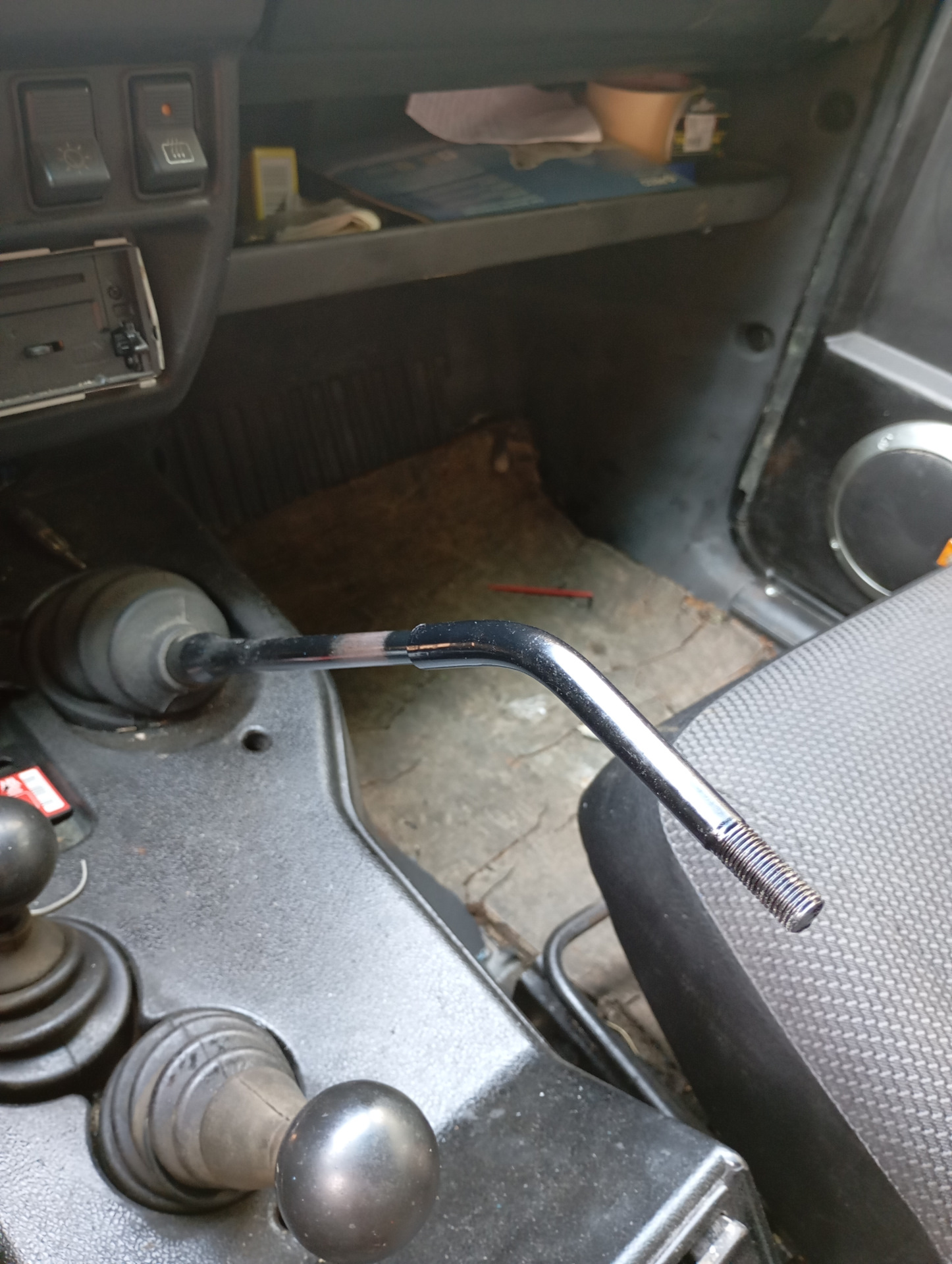 И снова про удлинители рычага кпп. Сравниваем. — Lada 4x4 3D, 1,7 л ...