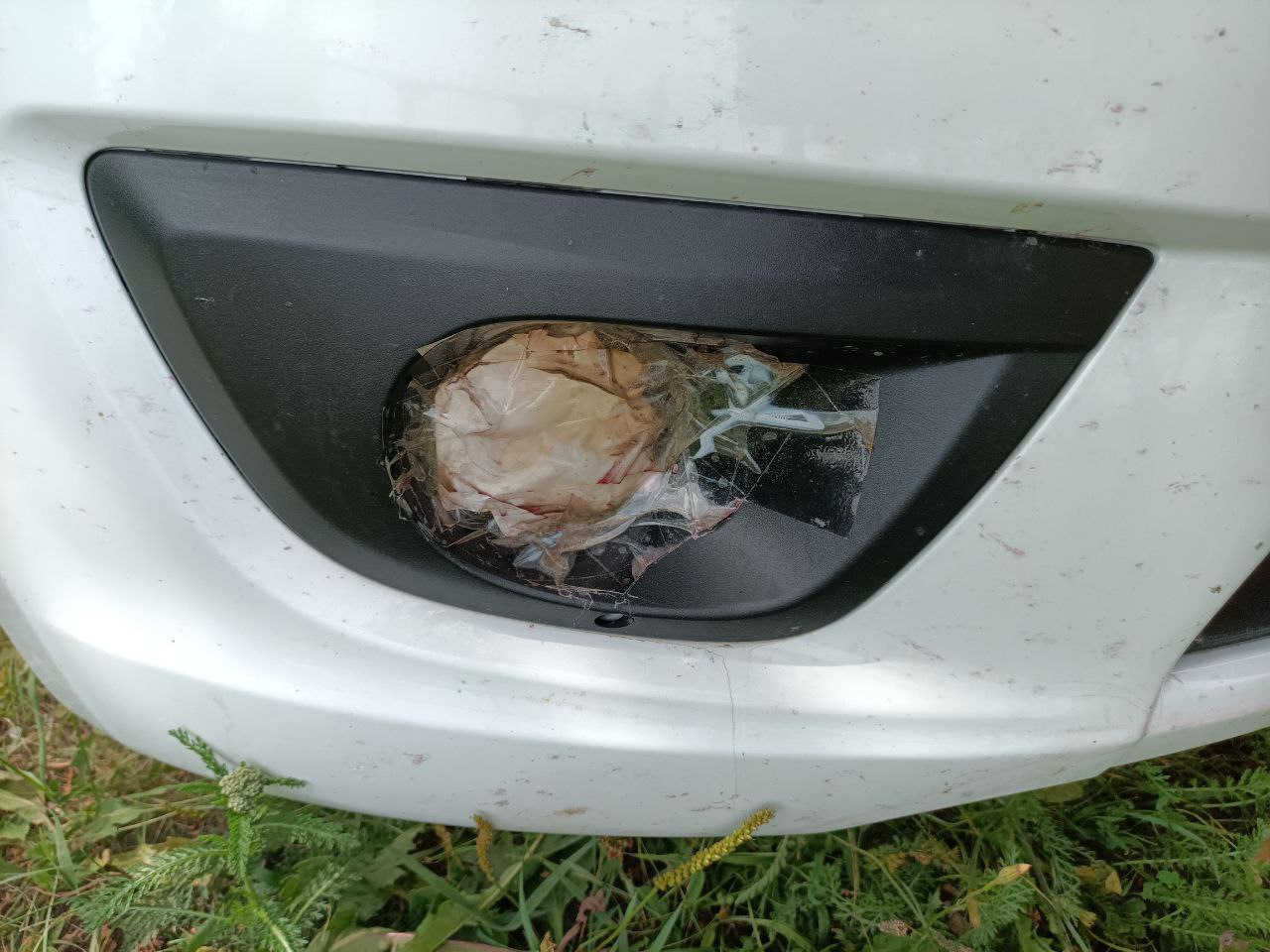 Замена ПТФ и под.свет — Lada Гранта Лифтбек (1G), 1,6 л, 2015 года ...