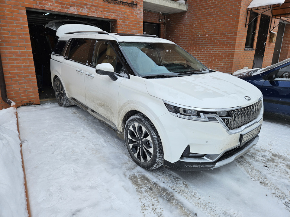 Попытки сделать теплее в багажнике — KIA Carnival (4G)