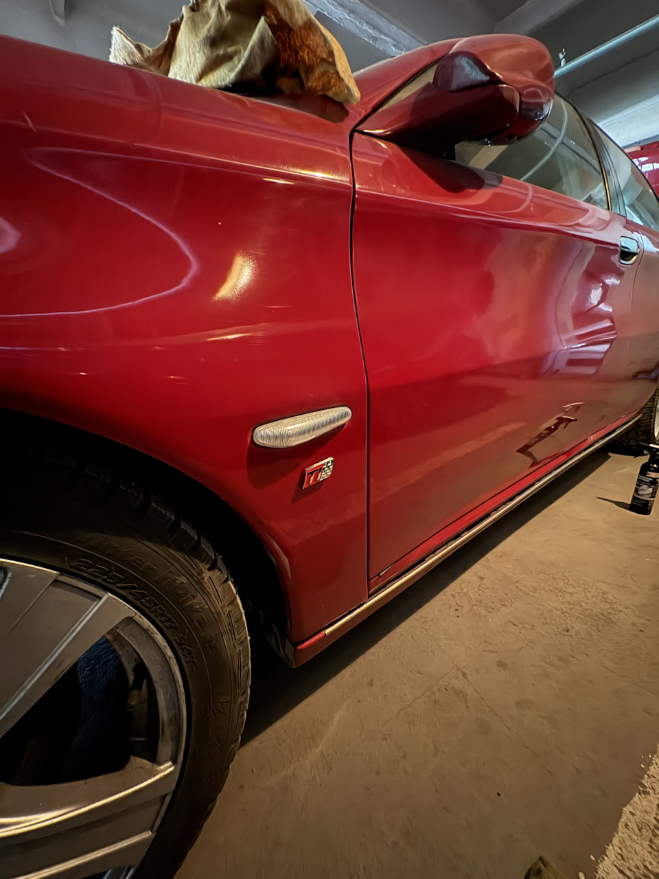 временное размещение — Alfa Romeo 166