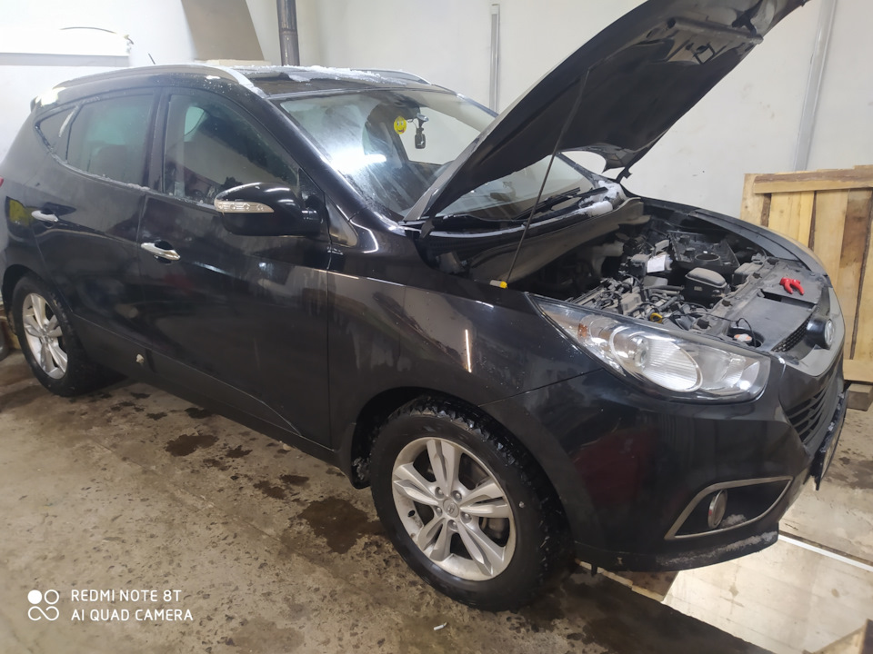 замена цепи грм Хендай Туксон 2.0 бензин 2011 г.в. — DRIVE2