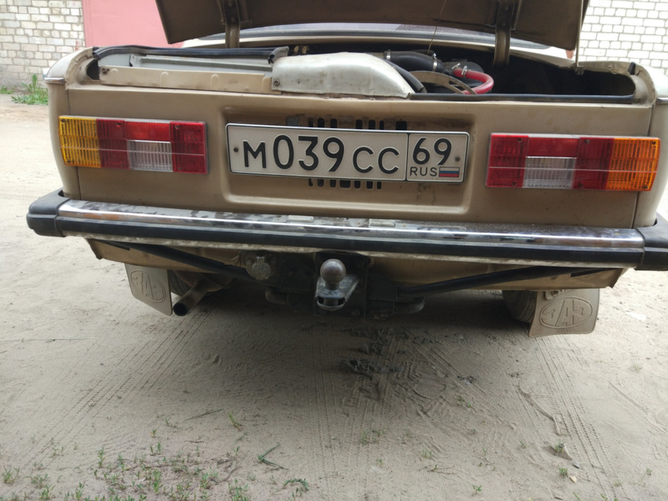 Фаркоп — ЗАЗ 968, 1,2 л, 1992 года | аксессуары | DRIVE2