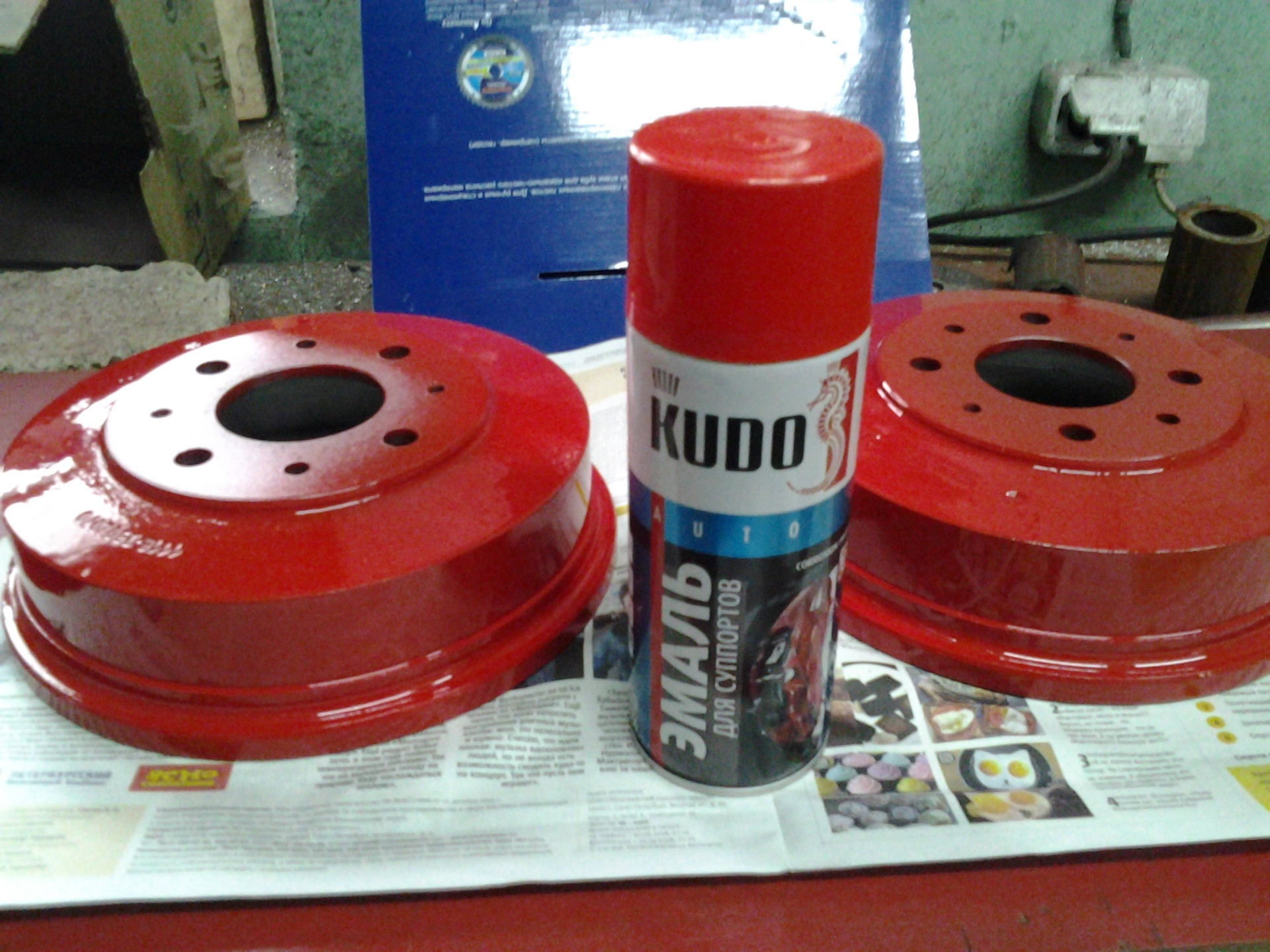 "Напоминалка" задние "барабаны"- замена — Lada Калина универсал, 1,4 л ...