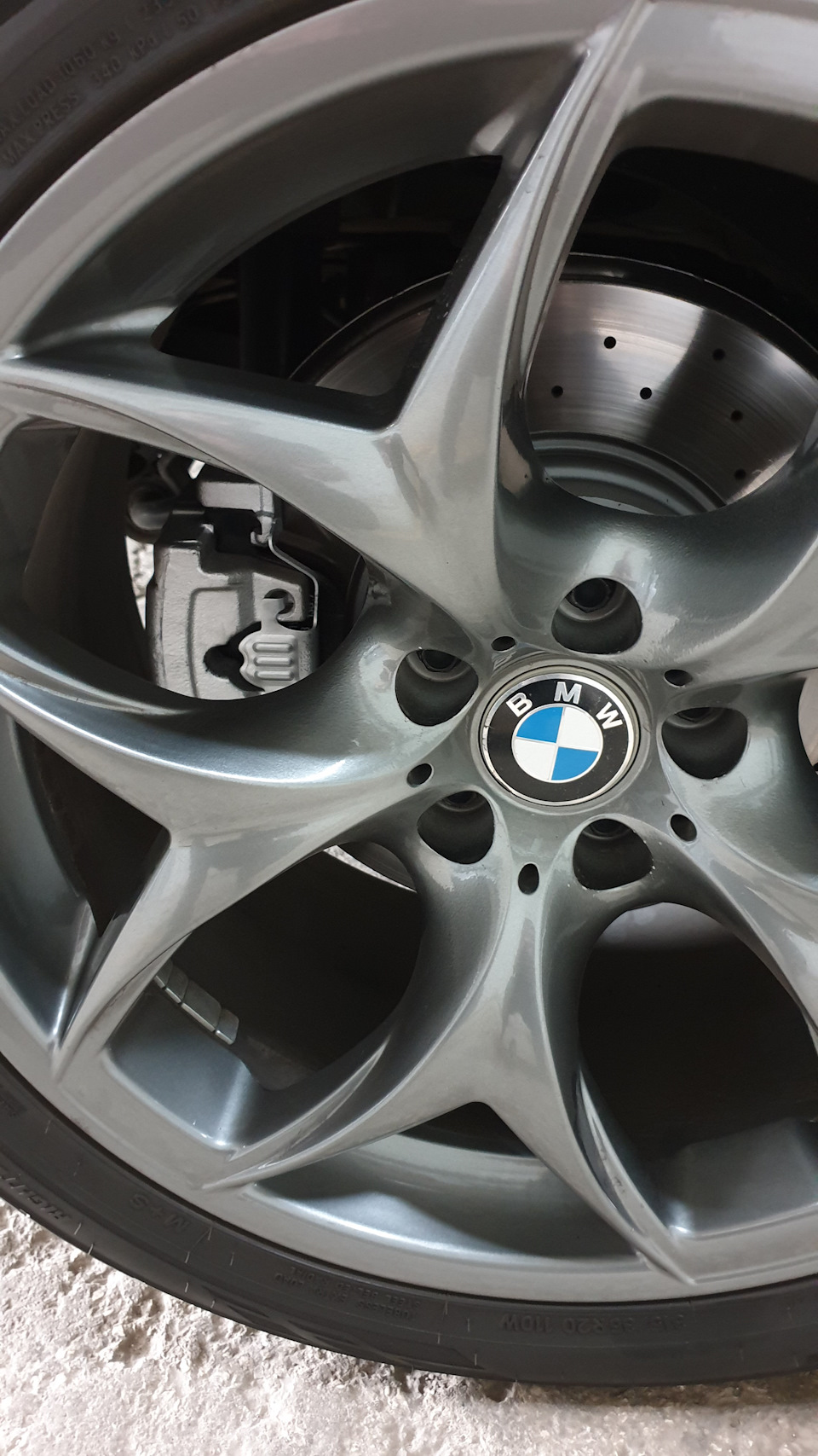 тормоза + стояночный тормоз — BMW X6 (E71/E72), 3 л, 2012 года ...