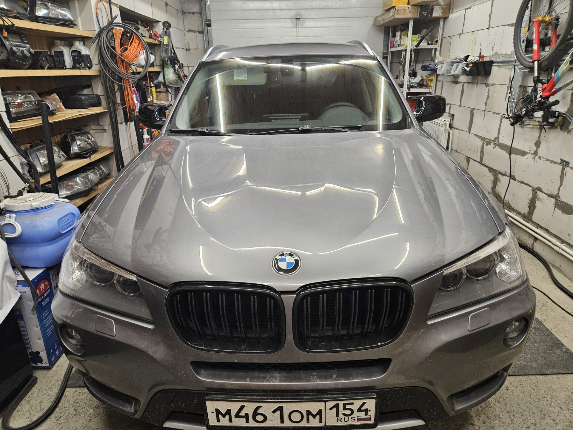 Накладки на зеркала — BMW X3 (F25), 3 л, 2011 года | стайлинг | DRIVE2