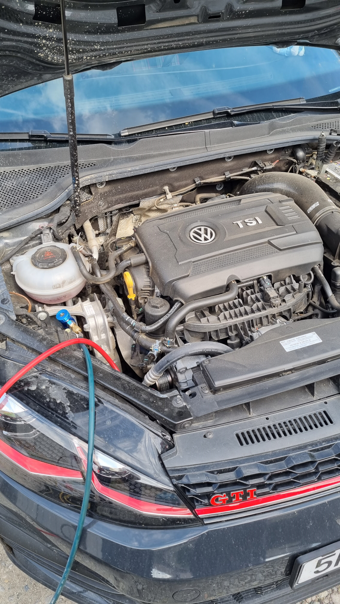 Замена/заправка фреона 1234 на 134 в Краснодаре — Volkswagen Golf Mk7 ...