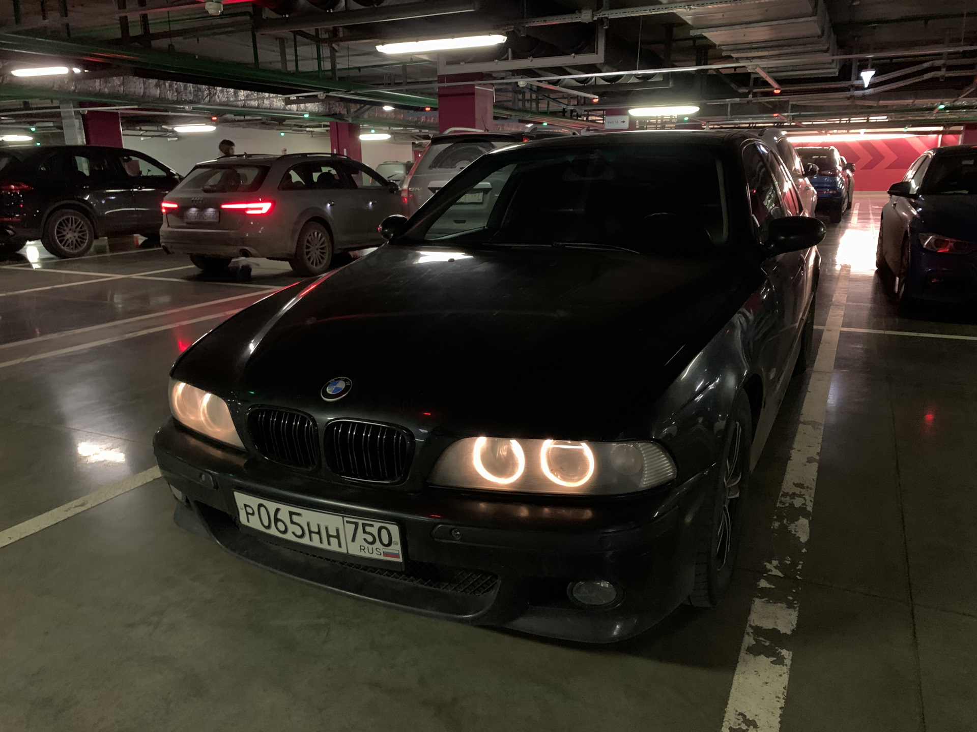 Пришла зима, пора перебираться в теплый паркинг на E39 — BMW 5 series  (E39), 3 л, 2001 года | другое | DRIVE2