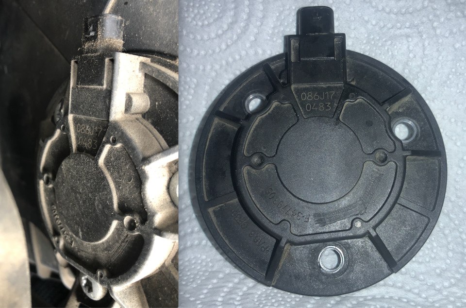 Электромагнитный клапан регулятора фаз газораспределения N205 (ошибка ...