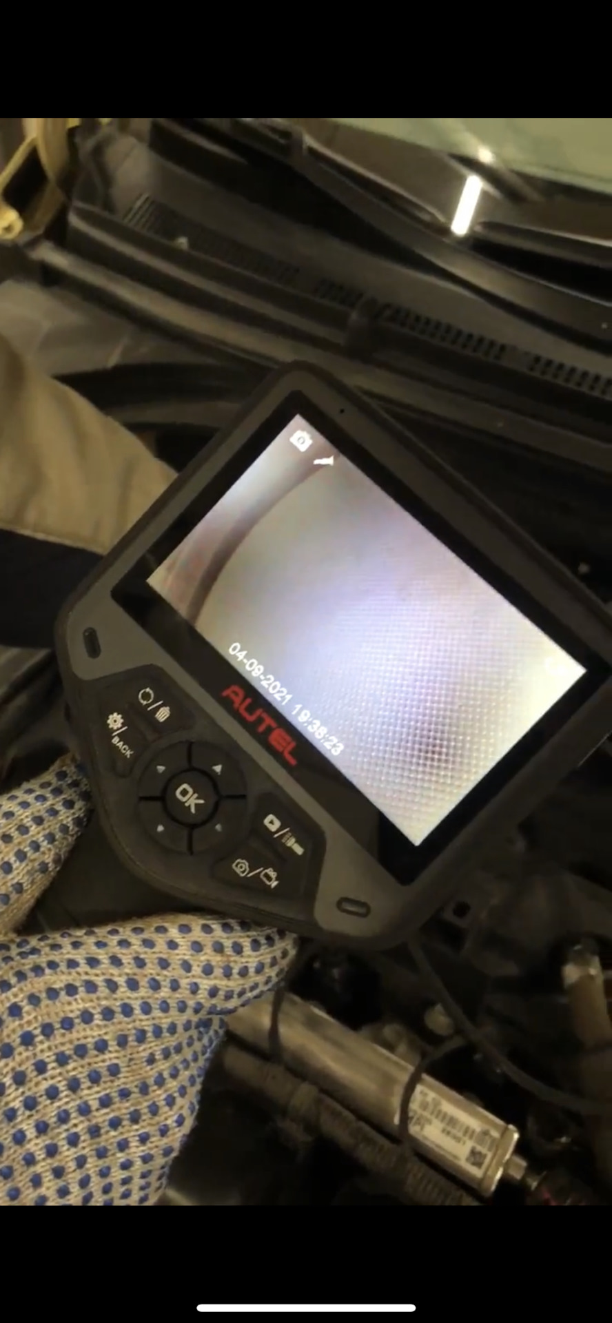 Проверка двигателя+катализатора эндоскопом на 75к — Hyundai Elantra (6G ...