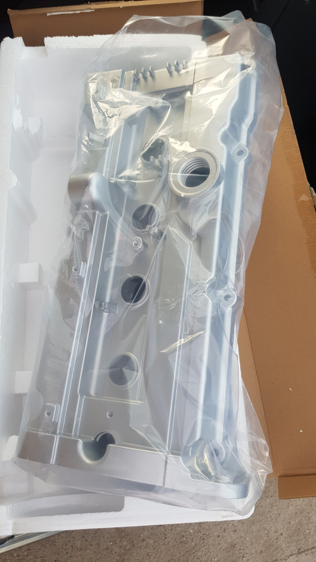 Алюминиевая клапаная крышка Hyndai accent 2 — Hyundai Accent (2G), 1,5 ...