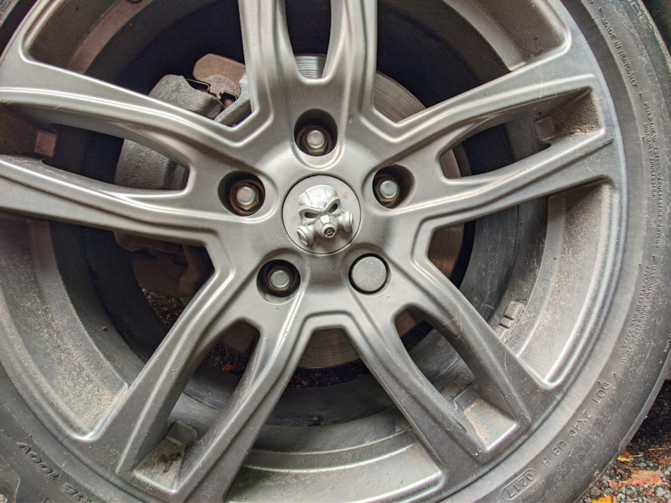 Колпачок на диск — Chevrolet Captiva (1G), 2,2 л, 2012 года ...