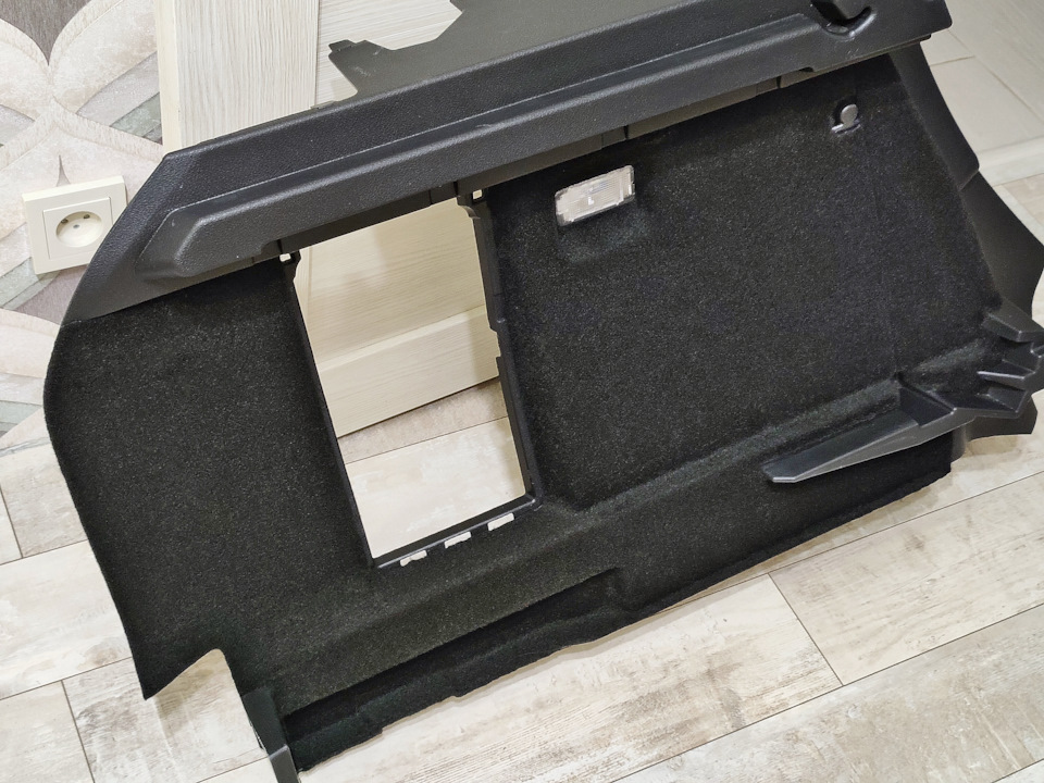 Оклейка багажника карпетом. Уже не тизер. — Lada XRAY, 1,6 л, 2021 года ...