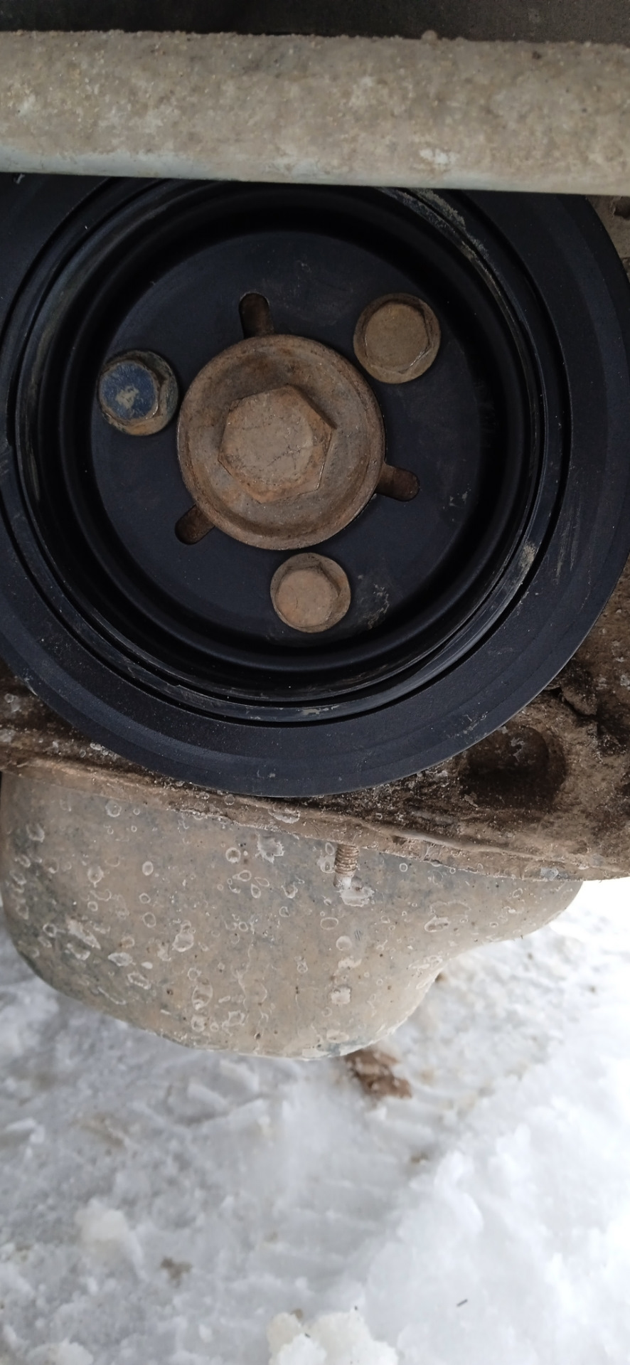 Свист приводного ремня. — Peugeot Partner, 1,4 л, 2010 года ...