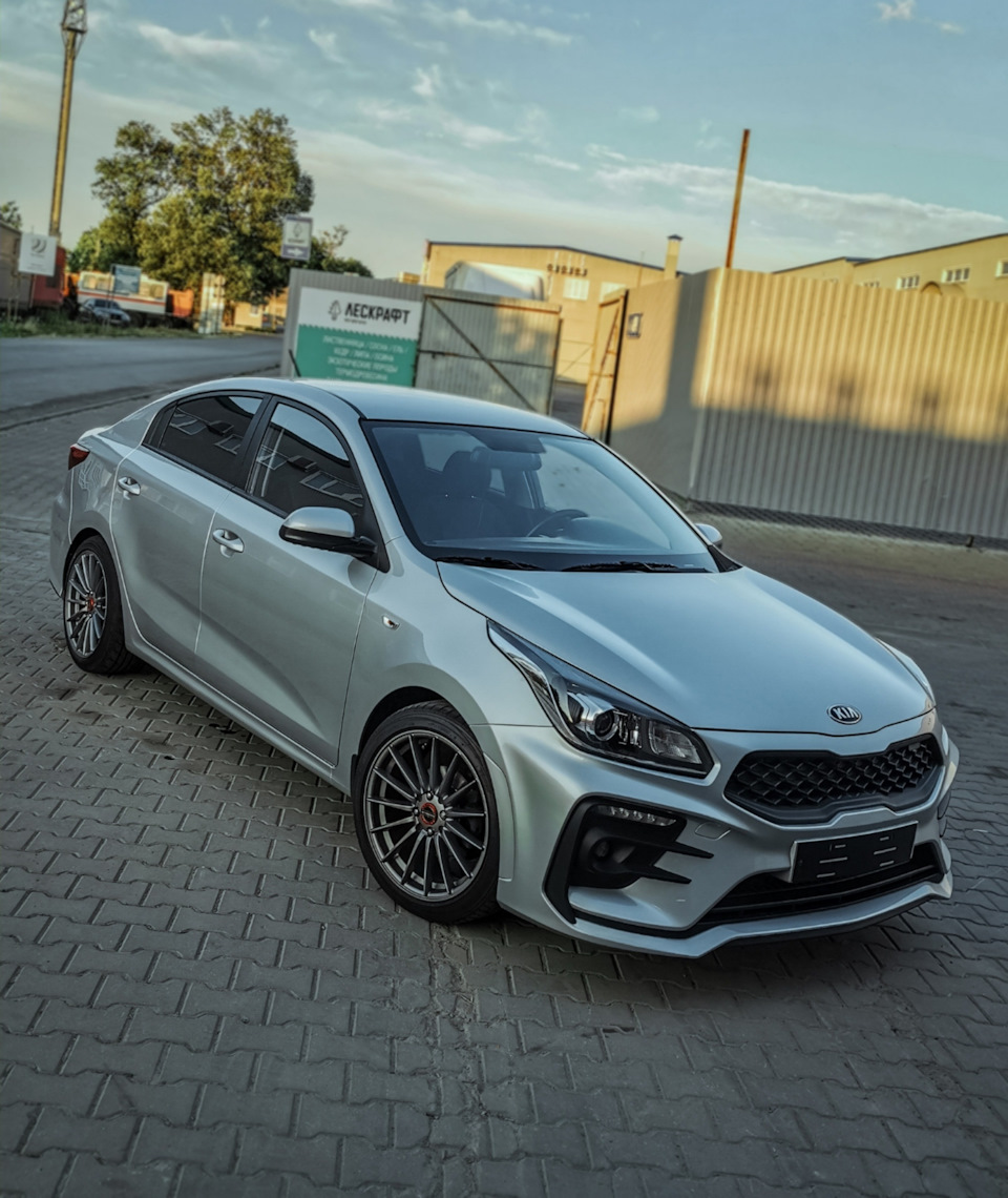 Диски Vossen vfs — 2 — KIA Rio (4G), 1,6 л, 2020 года | колёсные диски |  DRIVE2