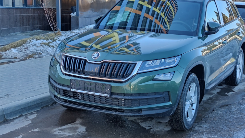 Skoda Kodiaq Emerald Green