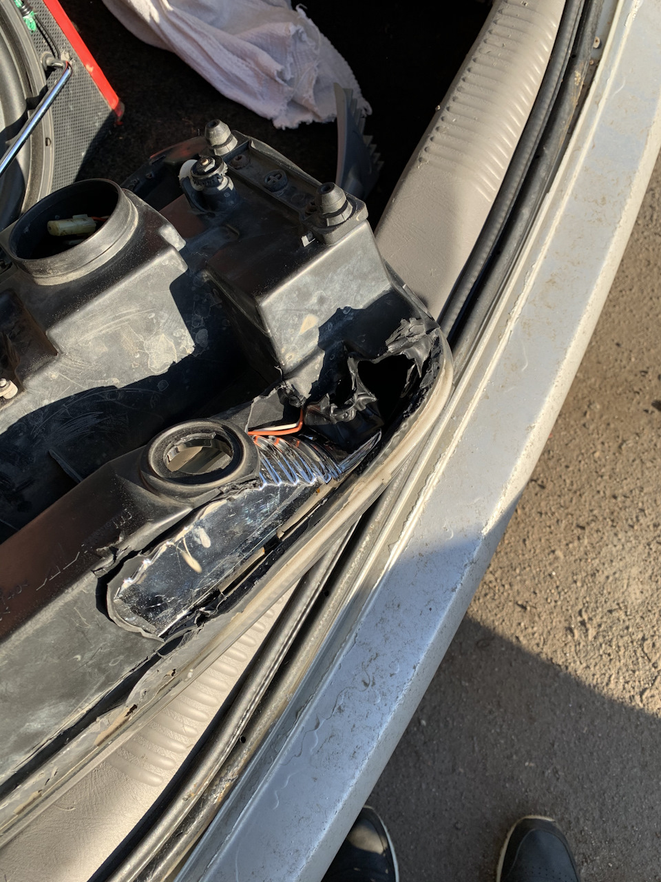 Спалили — Chevrolet TrailBlazer (1G)