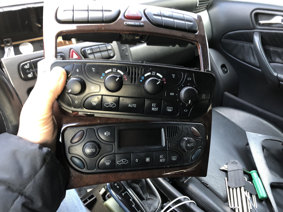 Замена климат контроля w203 — Mercedes-Benz C-class Estate (S203), 2 л ...