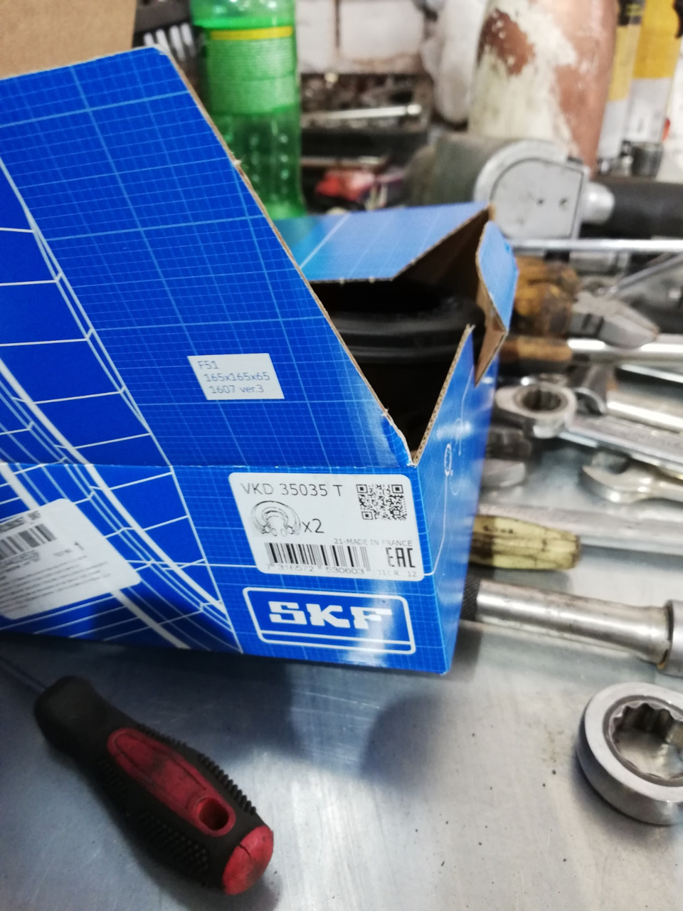 VKD35035T Подшипник качения, опора стойки амортизатора SKF | Запчасти ...