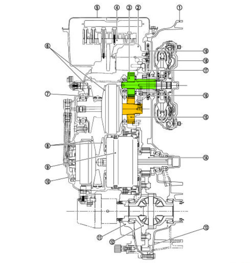 Cvt jf011e схема