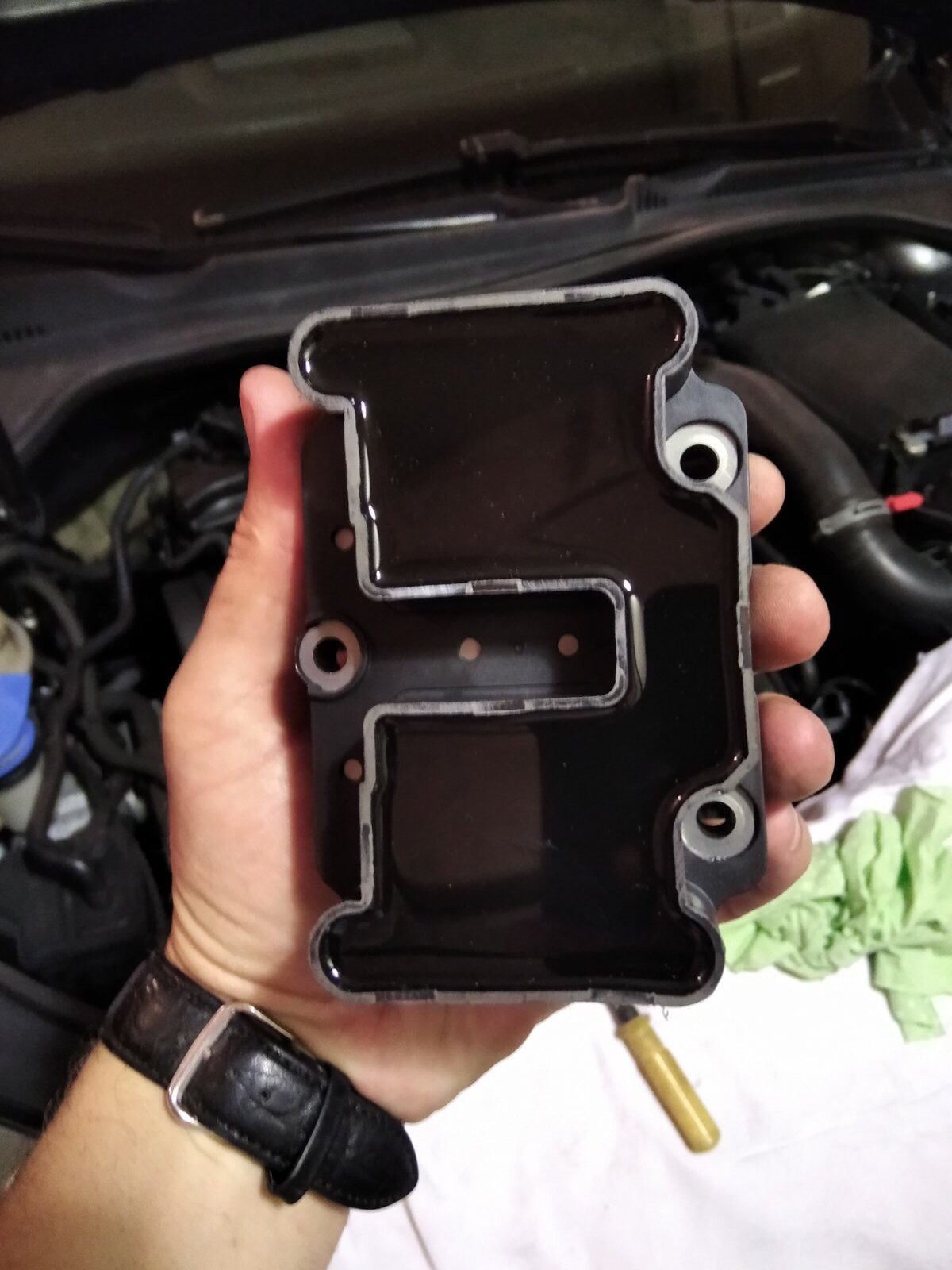 Катушка зажигания и вв провода HUCO — Volkswagen Jetta V, 1,6 л, 2008 ...