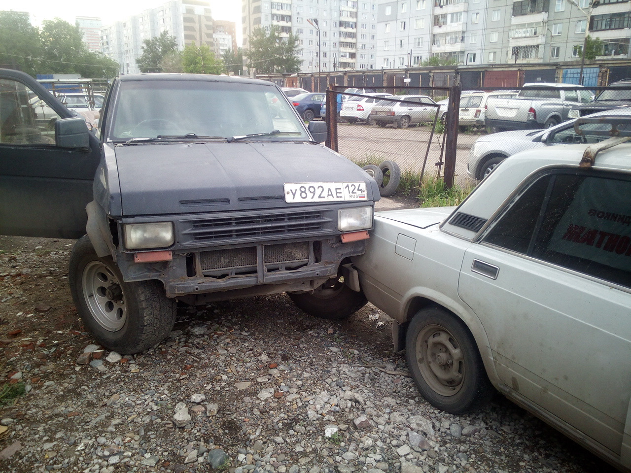 Восстание машин мать их — Nissan Terrano I, 3,2 л, 1991 года | ДТП | DRIVE2