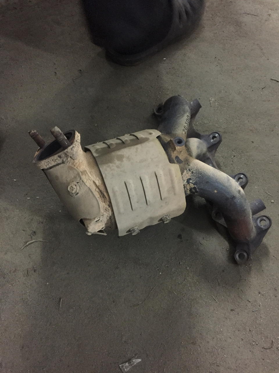 Удаление катализатора — KIA Ceed SW (1G), 1,6 л, 2010 года | визит на ...