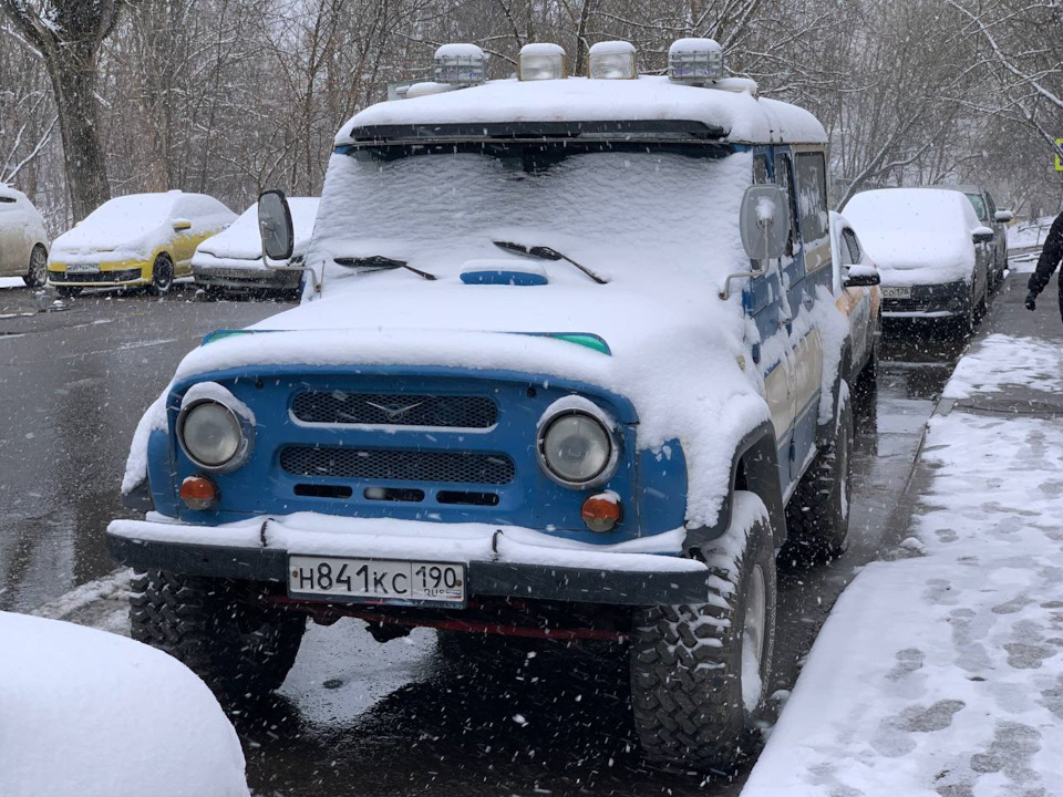 Photo from the logbook UAZ 3153