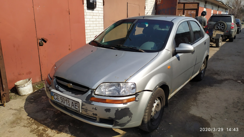 Вот она ) — Chevrolet Aveo Sedan (1G)