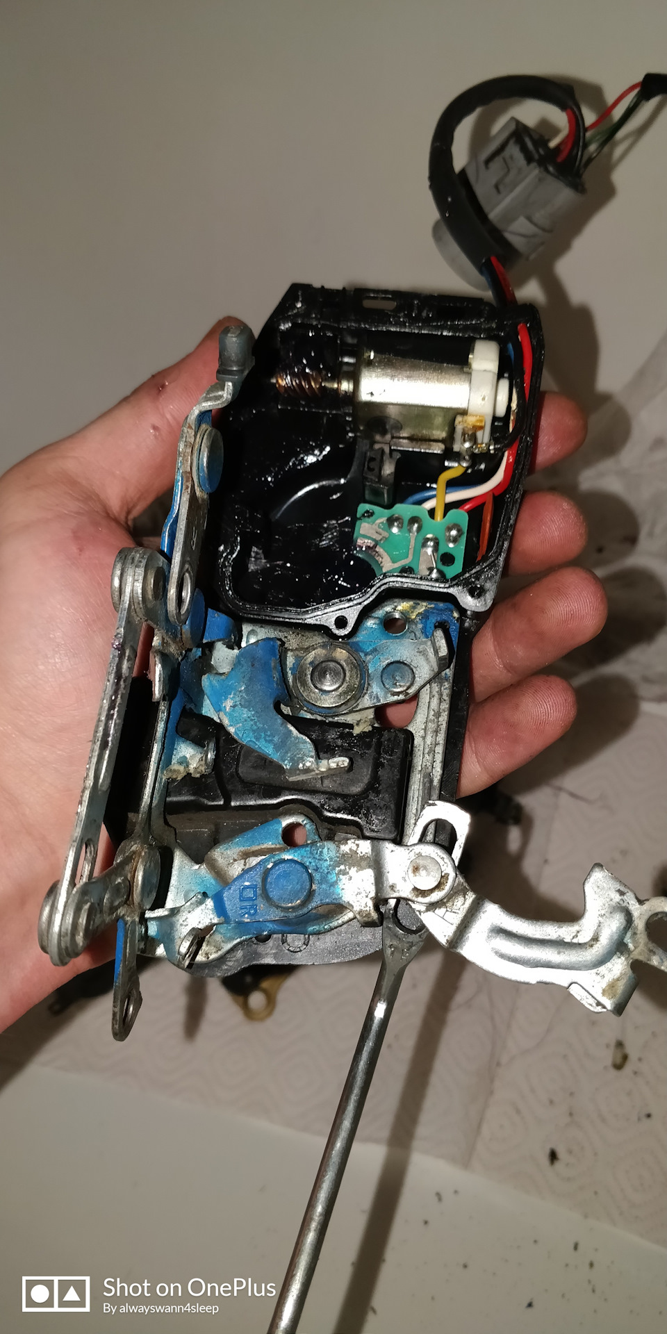 7. Эпопея с замком водительской двери. СОВМЕСТИМОСТЬ! - Toyota Mark II (90), 3 л