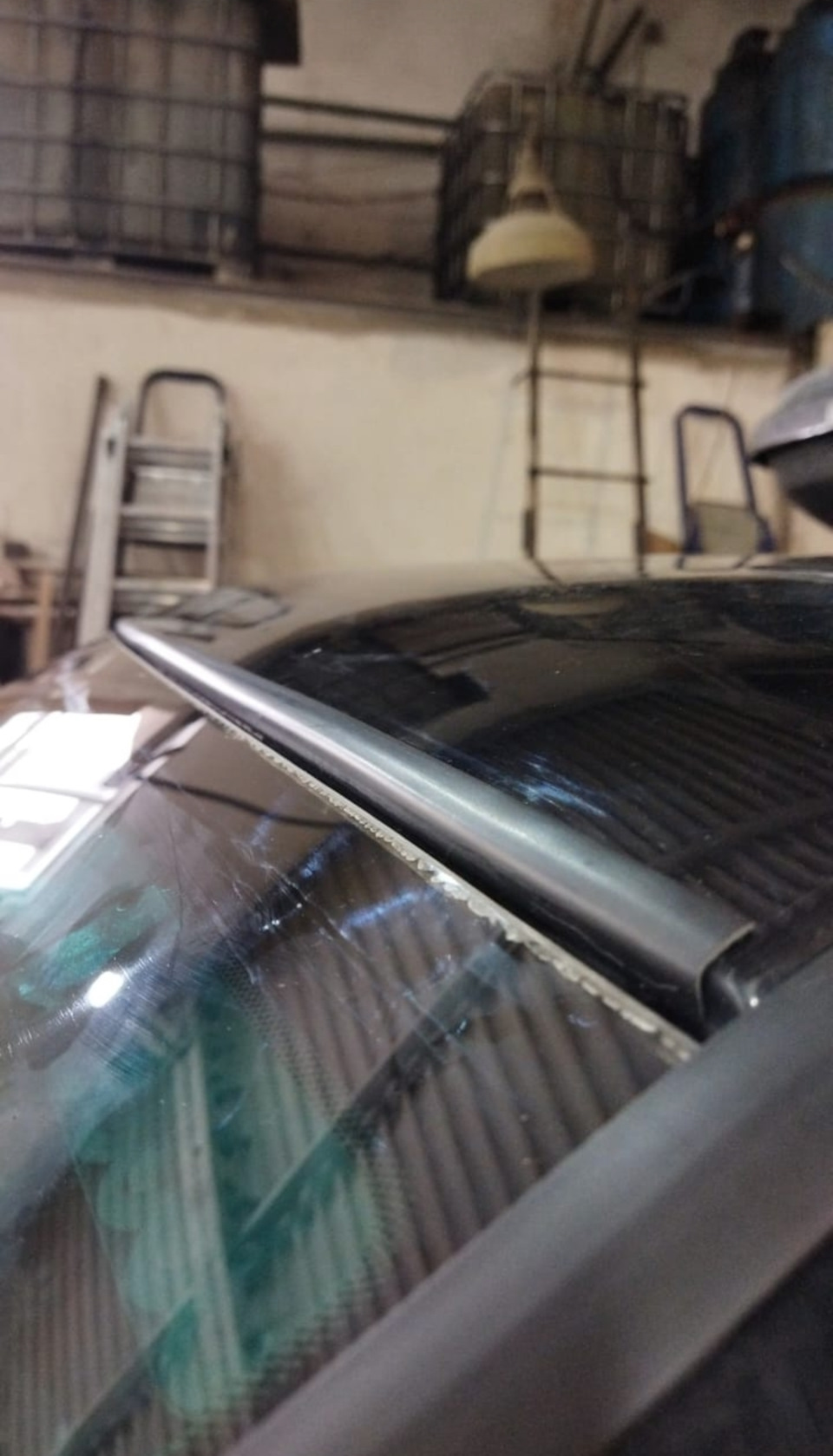VW Т5- водосток, антискол лобового стекла — Volkswagen Multivan (T5), 2 ...