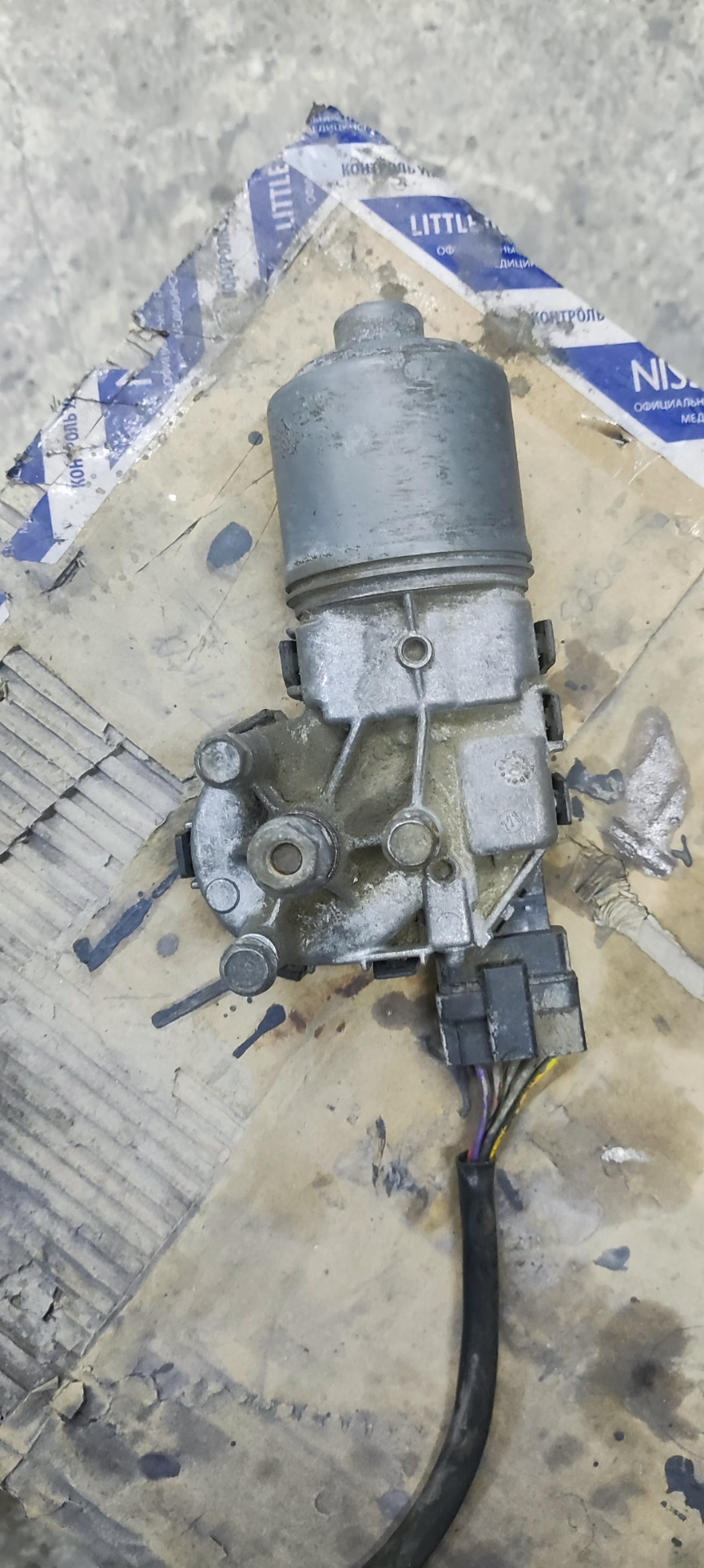 Моторчик дворников Е34, разобрался, установил и ох…л))) — ГАЗ Газель, 2 ...