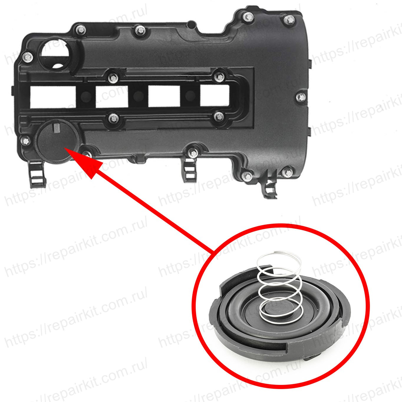 Ремкомплект клапанной крышки CHEVROLET 1.4L 55573746 — Repairkit на DRIVE2
