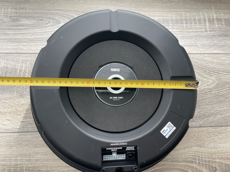 Бас без хлопот: обзор сабвуфера для установки в запасное колесо MBQ AS ...