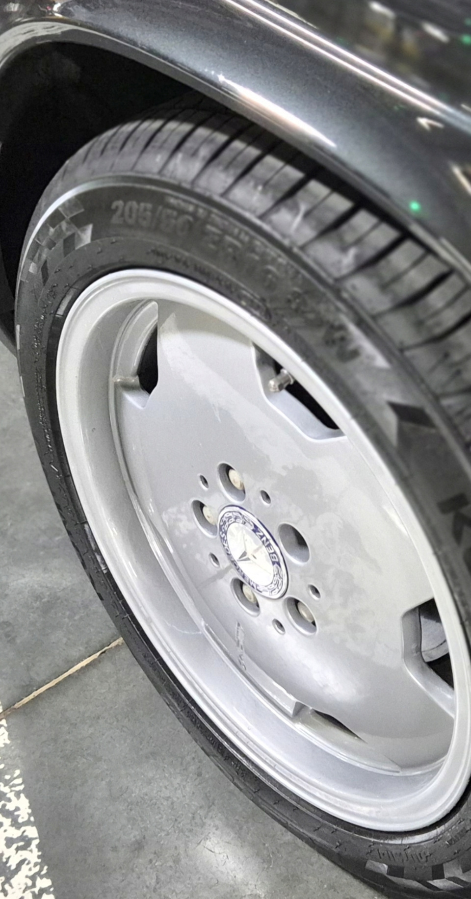 Диски до ремонта и полировки — Mercedes-Benz 190 (W201)