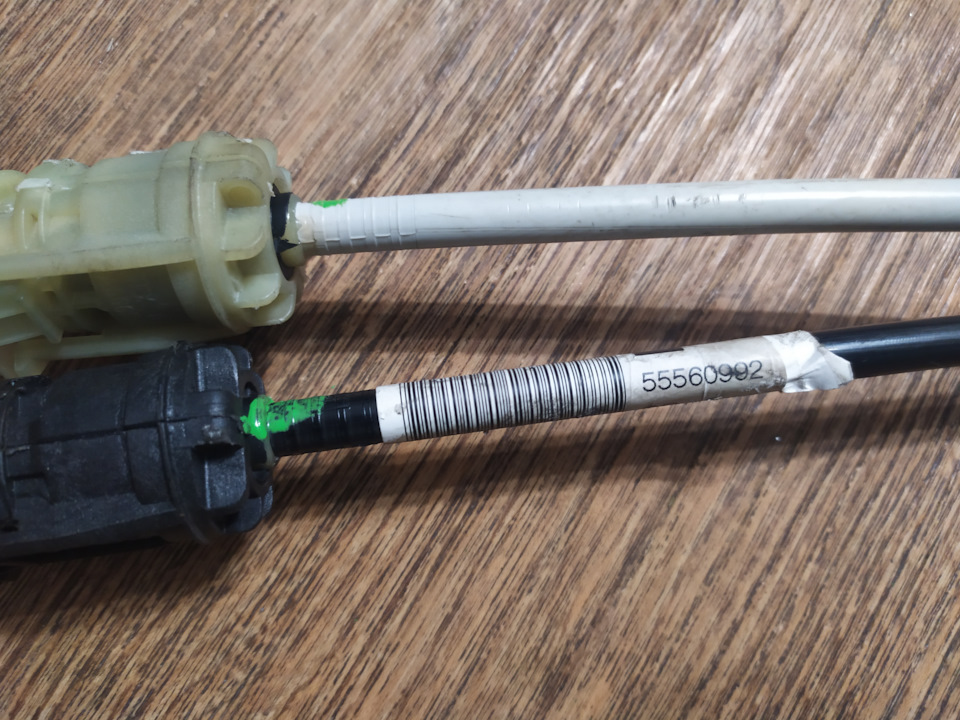 Тросовый механизм переключения в Gentrу — Daewoo Gentra, 1,5 л, 2014 ...