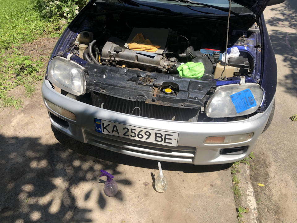 Решил полирнуть фары — Mazda 323 V, 1,5 л, 1994 года | своими руками ...