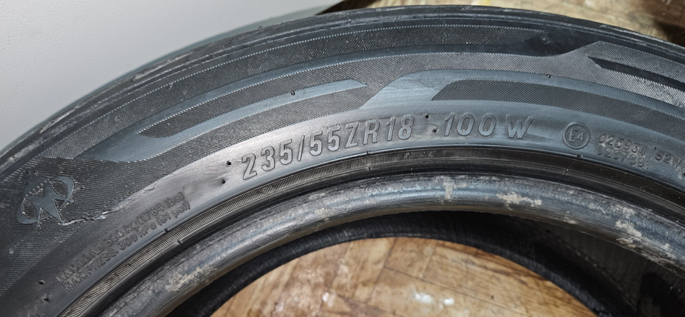 Шины летние Maxxis 235/55 R18 на Lexus RX 400h (2G), Lexus RX (2G). Б/у ...