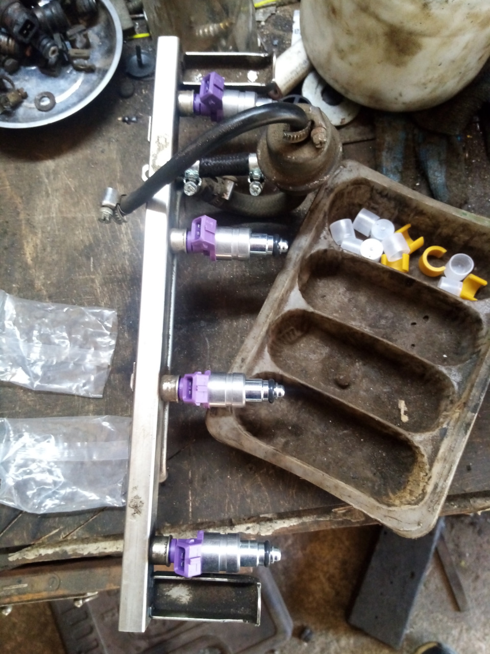 Замена форсунок ЗМЗ — Opel Omega A, 2 л, 1986 года | поломка | DRIVE2
